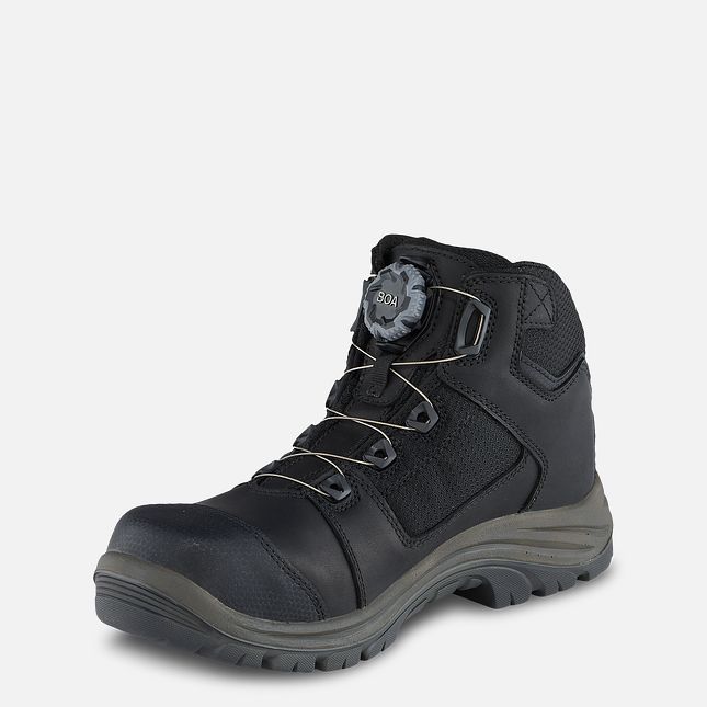 Red Wing Tradesman 5-inch Hiker Wasserdichte Schuhe Herren Schwarz | 6394-WXRSI