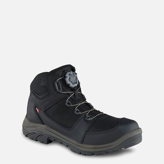 Red Wing Tradesman 5-inch Hiker Wasserdichte Schuhe Herren Schwarz | 6394-WXRSI