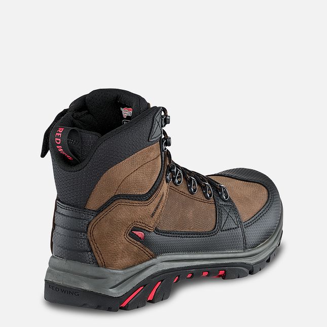 Red Wing Tradesman 6-inch Wasserdichte Arbeitsstiefel Herren Braun | 1649-KOCMV