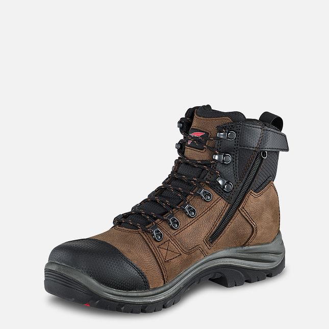 Red Wing Tradesman 6-inch Wasserdichte Arbeitsstiefel Herren Braun | 1649-KOCMV