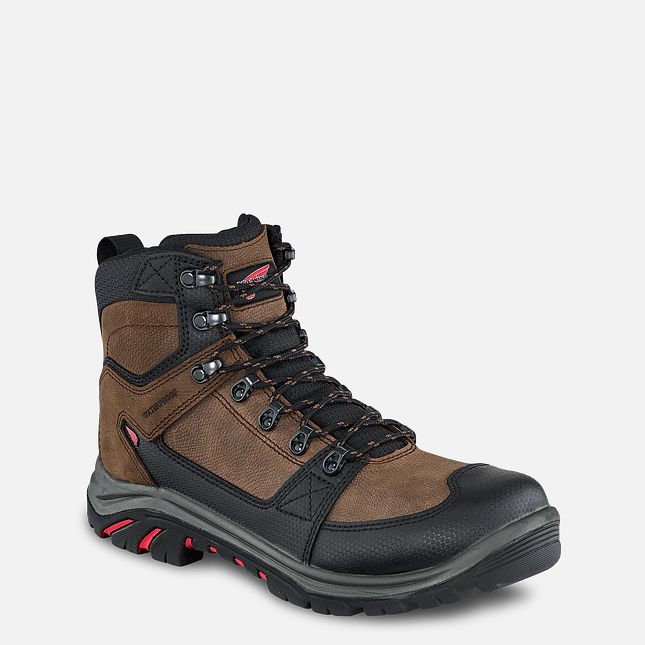 Red Wing Tradesman 6-inch Wasserdichte Arbeitsstiefel Herren Braun | 1649-KOCMV