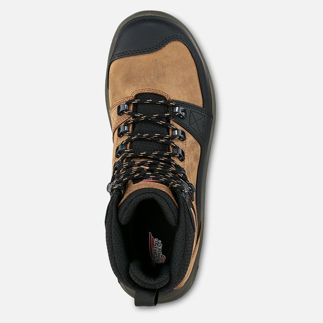 Red Wing Tradesman 6-inch Wasserdichte CSA Arbeitsschuhe Herren Braun | 7591-VLXNU