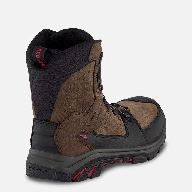 Red Wing Tradesman 8-inch BOA®, Wasserdichte CSA Sicherheitsschuhe Herren Braun | 2394-QPAZB