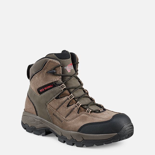 Red Wing Truhiker 6-inch Wasserdichte Hiker Arbeitsstiefel Herren Grau | 5106-HWJLU