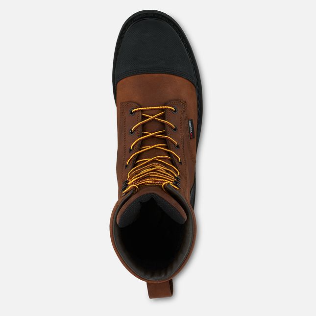 Red Wing Truwelt 10-inch Metguard Wasserdichte Schuhe Herren Braun | 7023-QYZBE