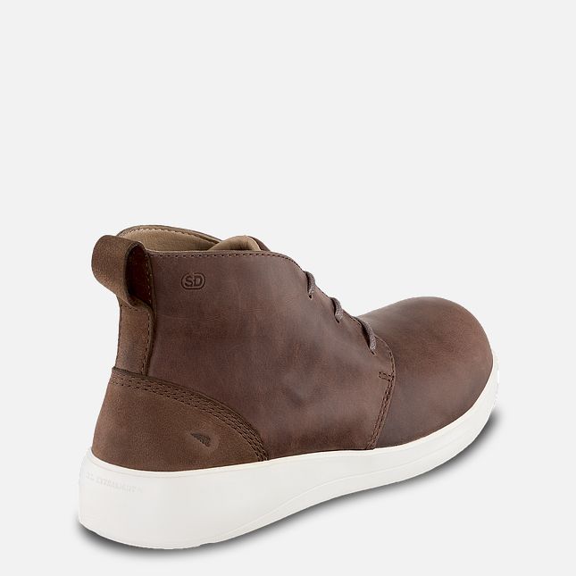 Red Wing Zero-G Lite Sicherheits Kappe Chukka Sicherheitsschuhe Damen Braun | 1509-GDJFX