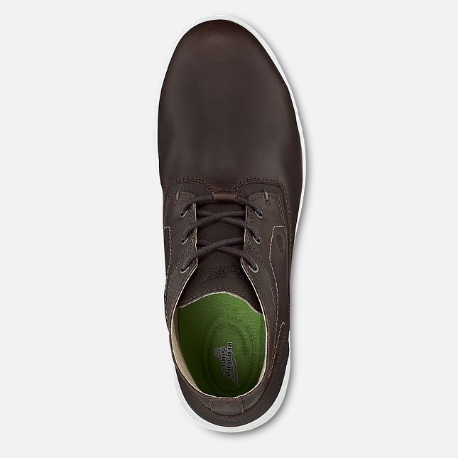 Red Wing Zero-G Lite Sicherheits Kappe Chukka Sicherheitsschuhe Herren Braun | 2630-GRYOV