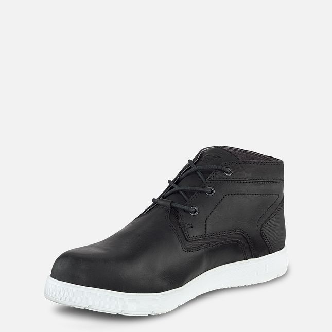 Red Wing Zero-G Lite Sicherheits Kappe Chukka Sicherheitsschuhe Herren Schwarz | 2814-DTLRN