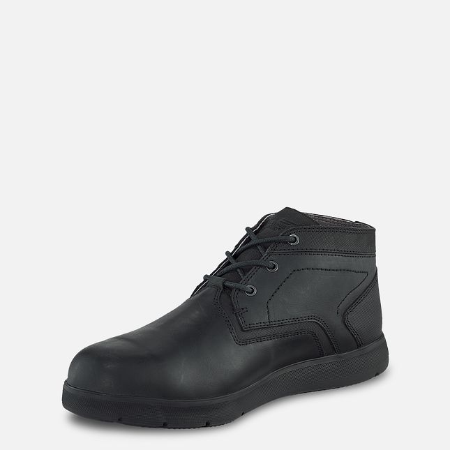 Red Wing Zero-G Lite Sicherheits Kappe Chukka Sicherheitsschuhe Herren Schwarz | 4981-BDHVY