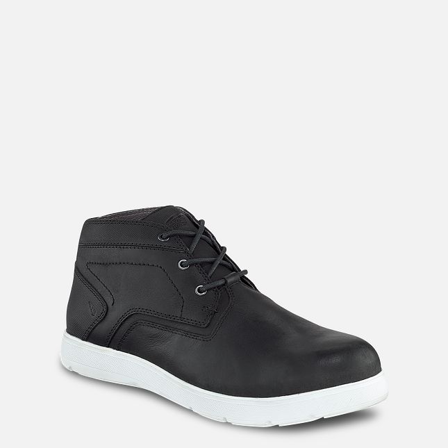 Red Wing Zero-G Lite Sicherheits Kappe Chukka Arbeitsschuhe Herren Schwarz | 5480-YTLFA