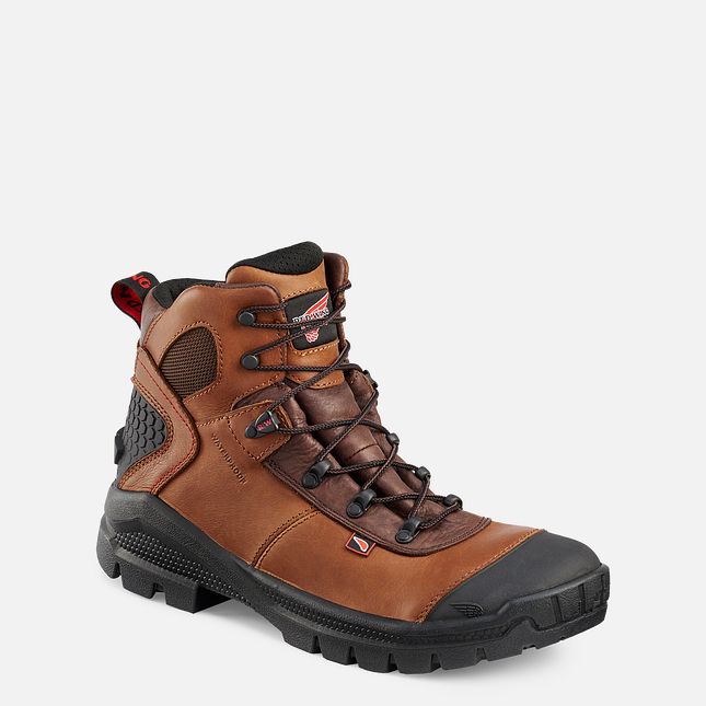 Red Wing Crv™ 6-inch Wasserdichte Arbeitsstiefel Herren Braun | 8105-BEANX