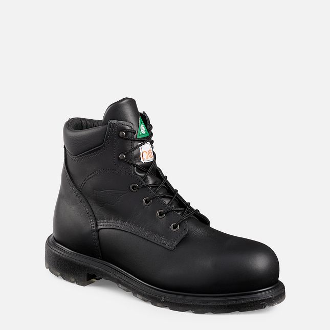 Red Wing Supersole® 2.0 6-inch CSA Sicherheitsschuhe Herren Schwarz | 8524-ZJEIH