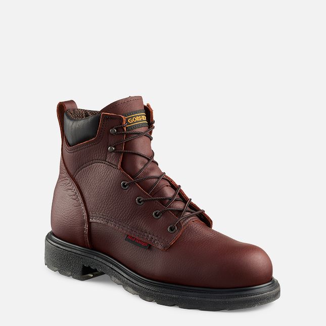 Red Wing Supersole® 2.0 6-inch Wasserdichte Arbeitsstiefel Herren Braun | 9186-UTPVQ