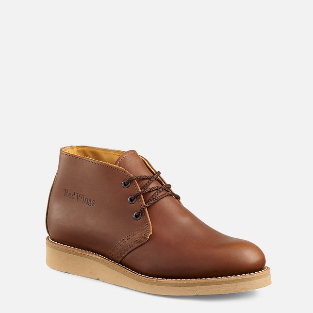 Red Wing Traction Tred Chukka Arbeitsstiefel Herren Braun | 3265-KGNXE